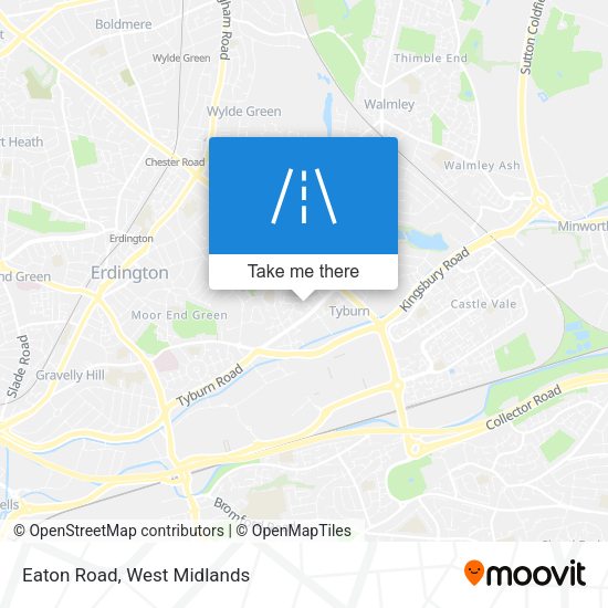 Eaton Road map