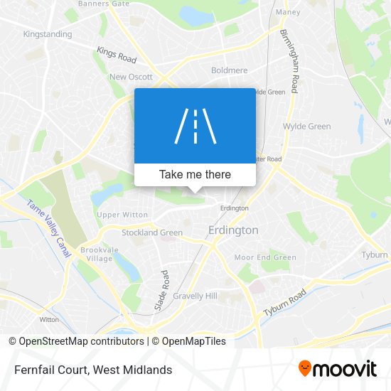 Fernfail Court map