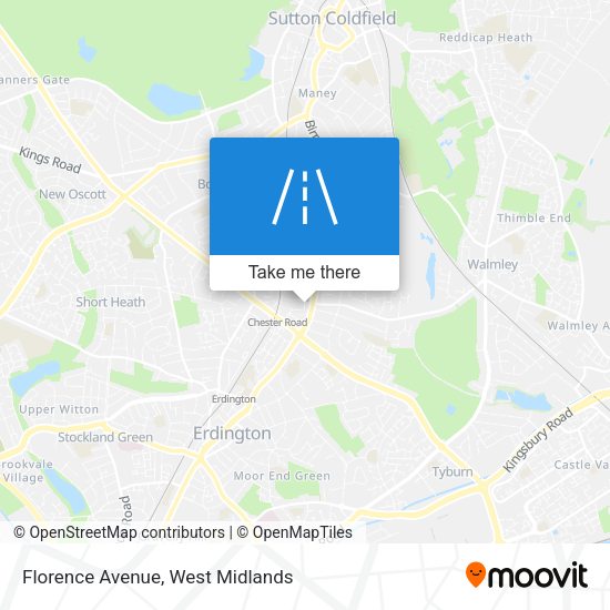 Florence Avenue map