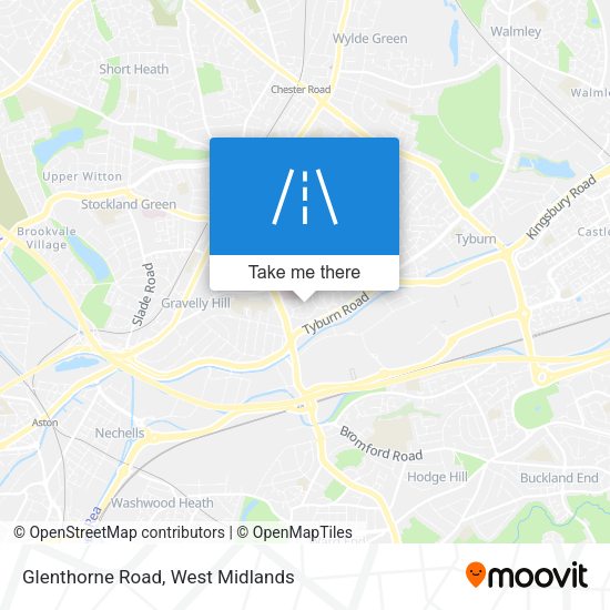 Glenthorne Road map