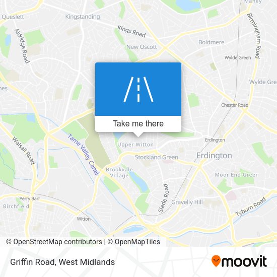 Griffin Road map