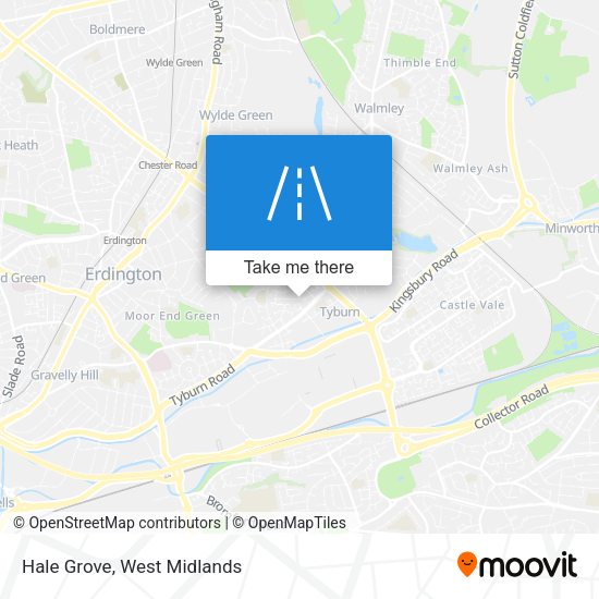 Hale Grove map