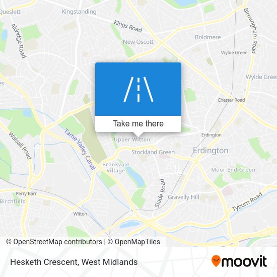 Hesketh Crescent map