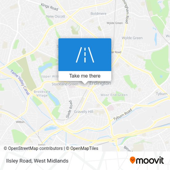 Ilsley Road map