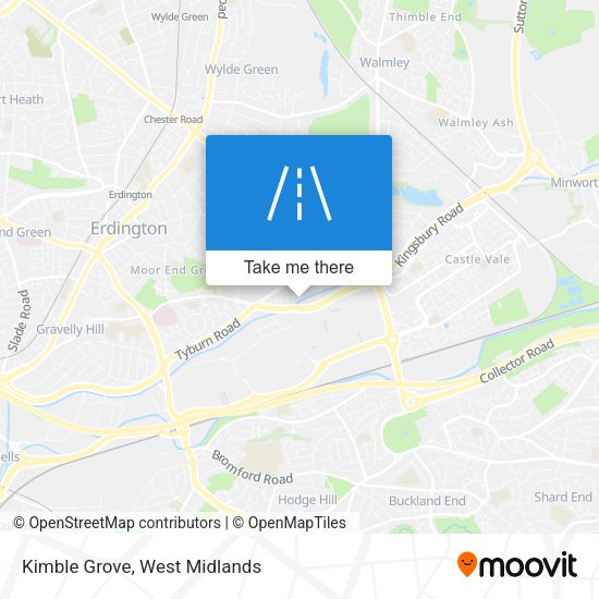 Kimble Grove map
