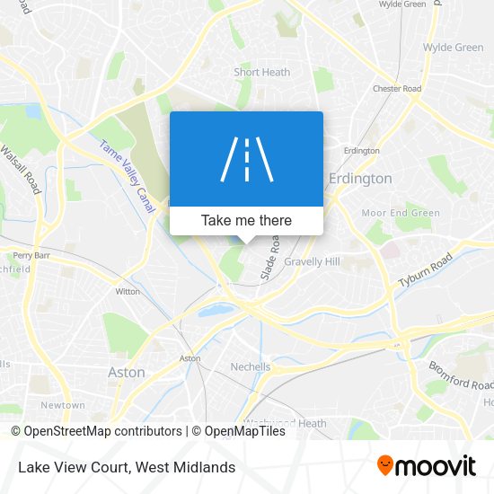 Lake View Court map