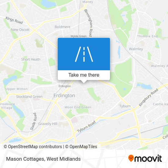 Mason Cottages map