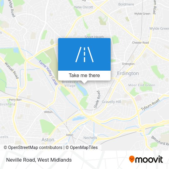 Neville Road map