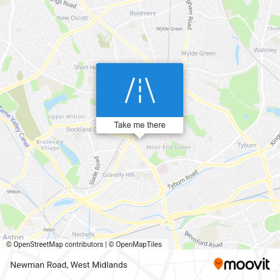 Newman Road map