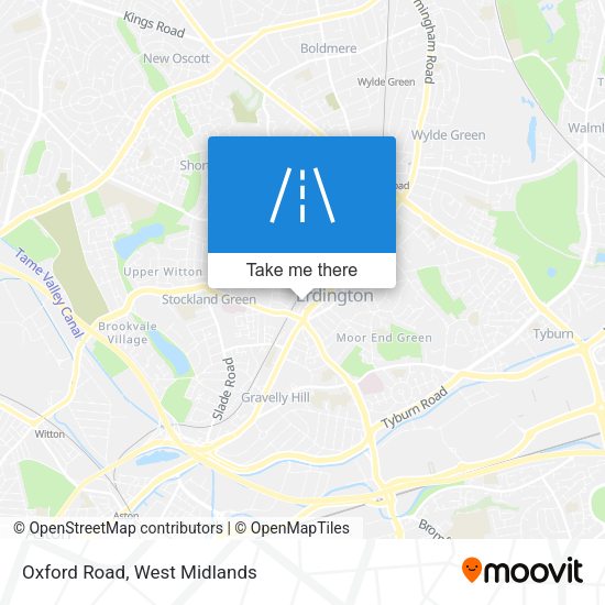Oxford Road map