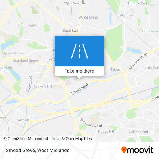 Smeed Grove map