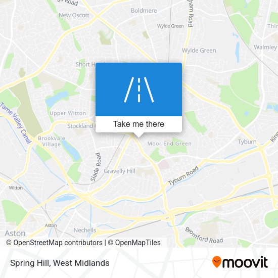 Spring Hill map