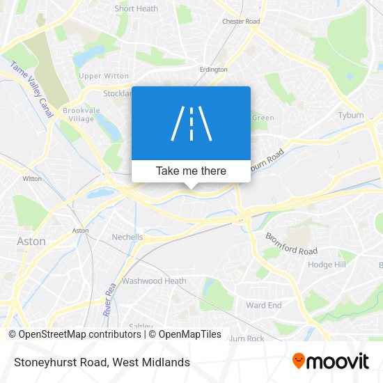 Stoneyhurst Road map