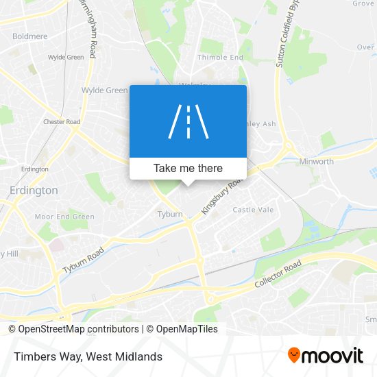 Timbers Way map