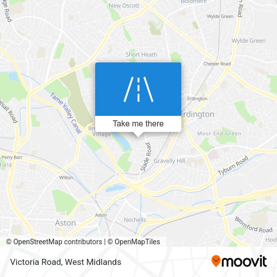 Victoria Road map