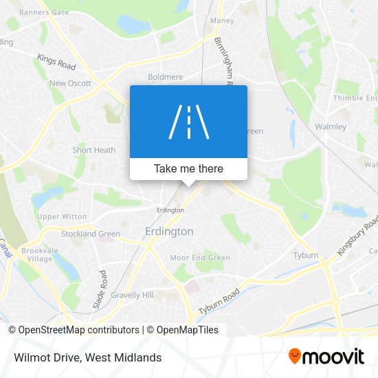 Wilmot Drive map