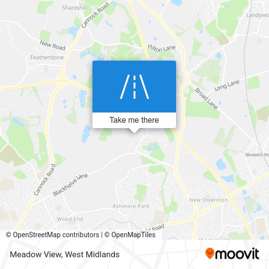 Meadow View map