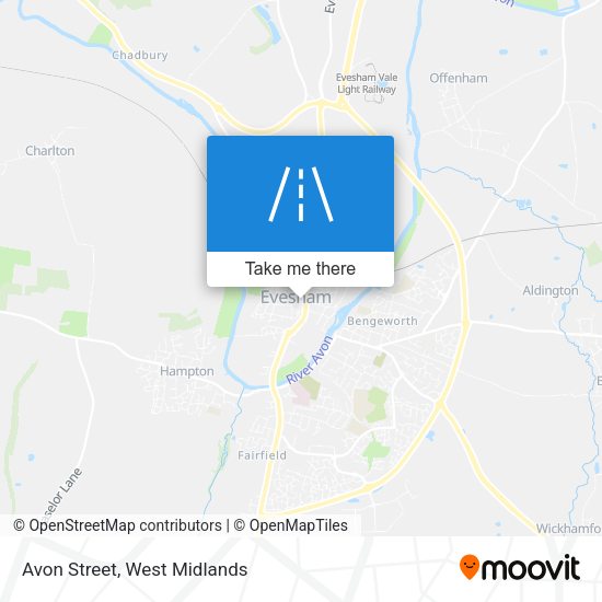 Avon Street map