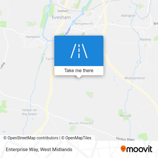 Enterprise Way map