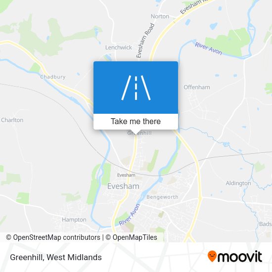 Greenhill map