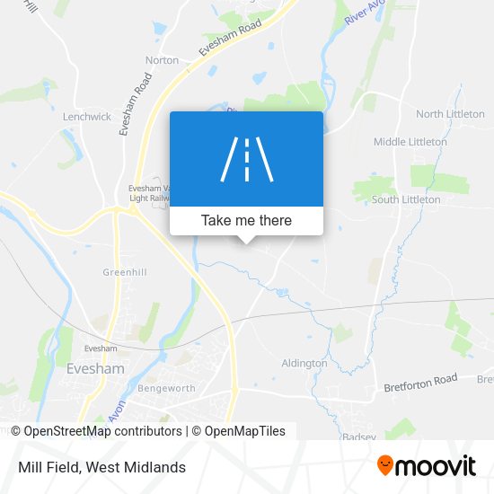 Mill Field map