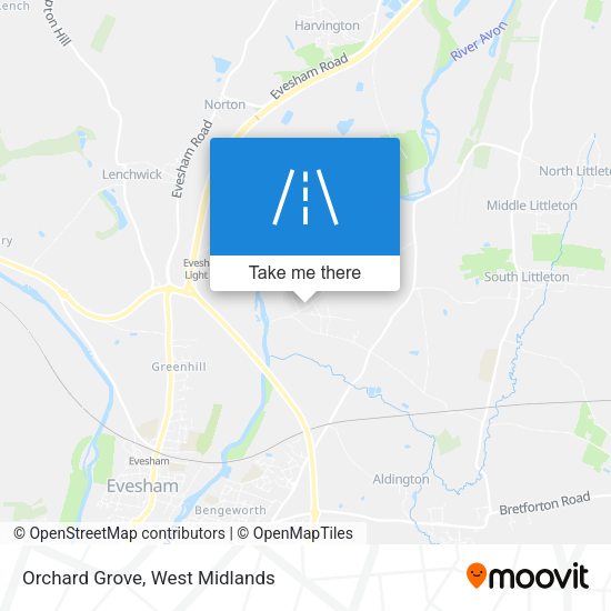 Orchard Grove map