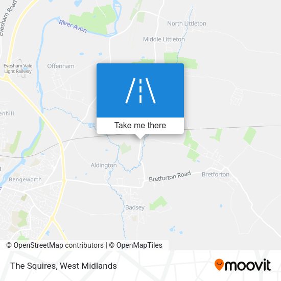 The Squires map