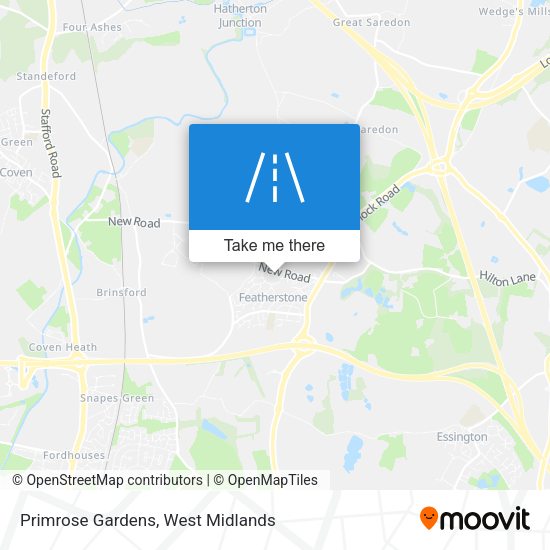 Primrose Gardens map
