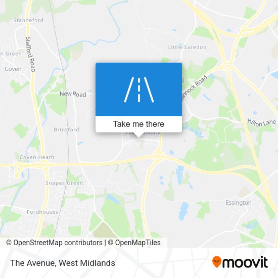 The Avenue map