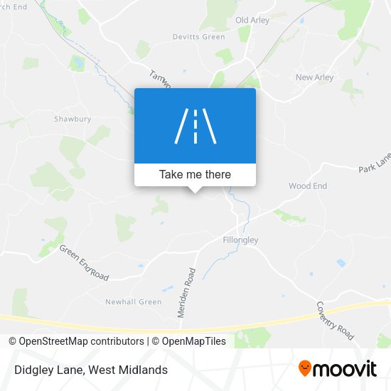 Didgley Lane map