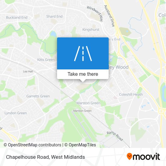 Chapelhouse Road map