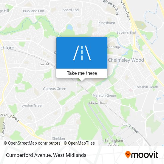Cumberford Avenue map