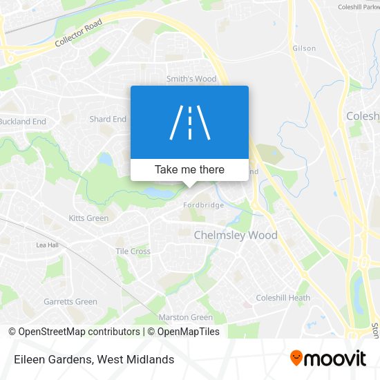 Eileen Gardens map