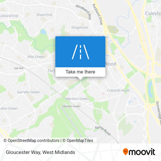 Gloucester Way map