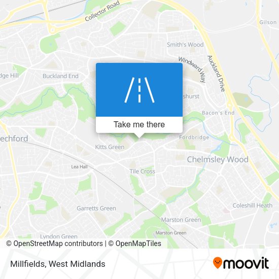 Millfields map