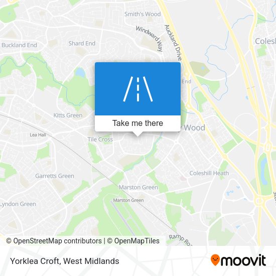 Yorklea Croft map