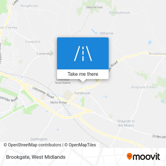 Brookgate map