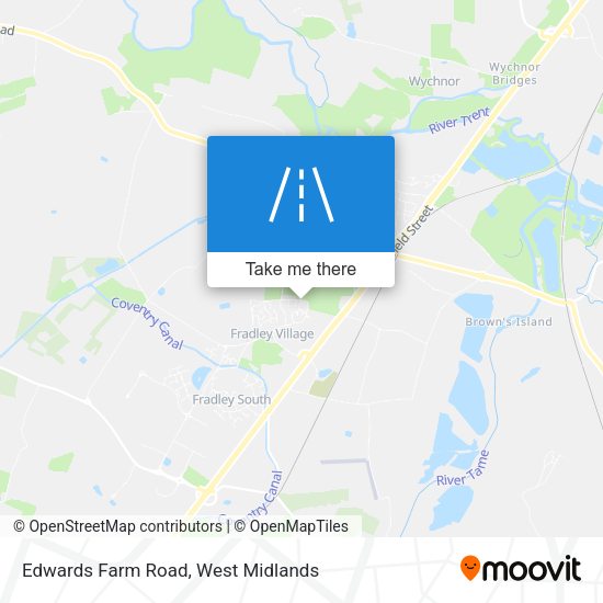Edwards Farm Road map