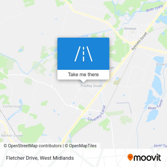 Fletcher Drive map