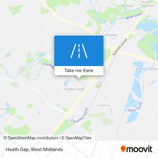 Heath Gap map