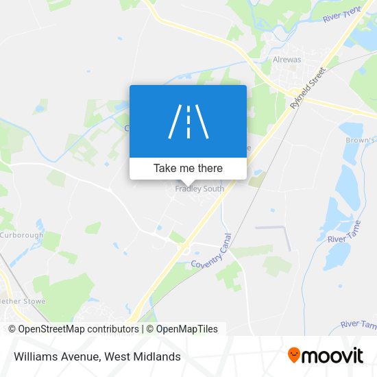 Williams Avenue map