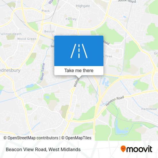 Beacon View Road map