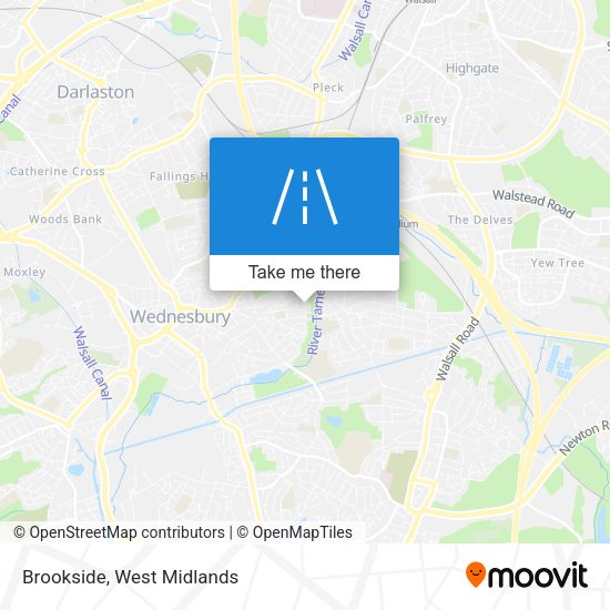 Brookside map