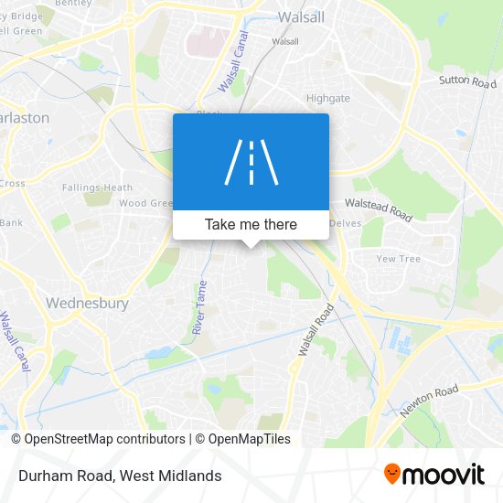 Durham Road map