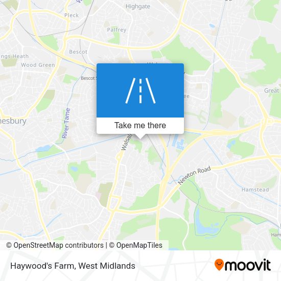 Haywood's Farm map