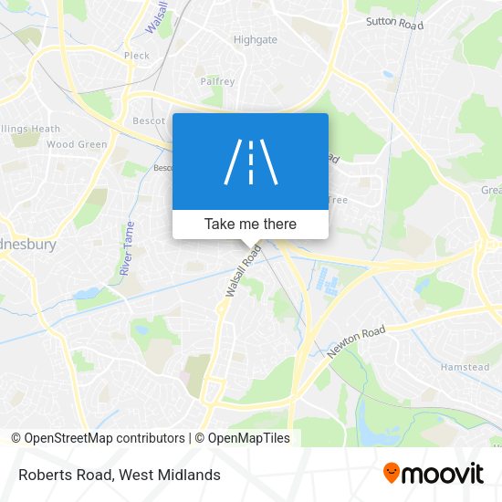 Roberts Road map