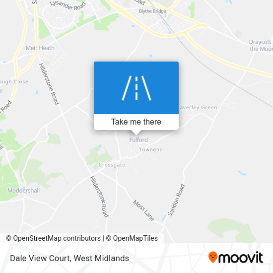 Dale View Court map