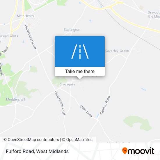 Fulford Road map