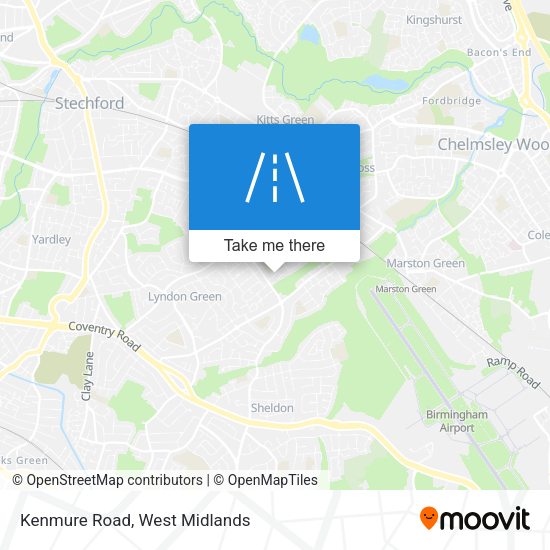 Kenmure Road map