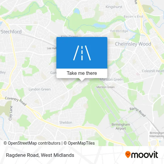 Ragdene Road map